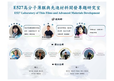E527 高分子薄膜與先進材料開發專題研究室Image