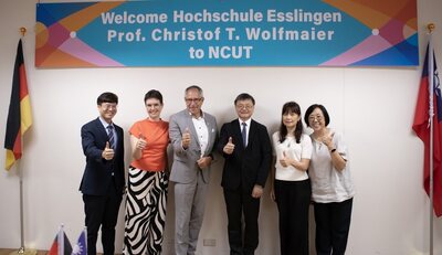 勤益科大今(26)日接待德國埃斯林根應用科技大學校長 臺德科大聯盟深化合作 共育技職人才(另開新視窗)